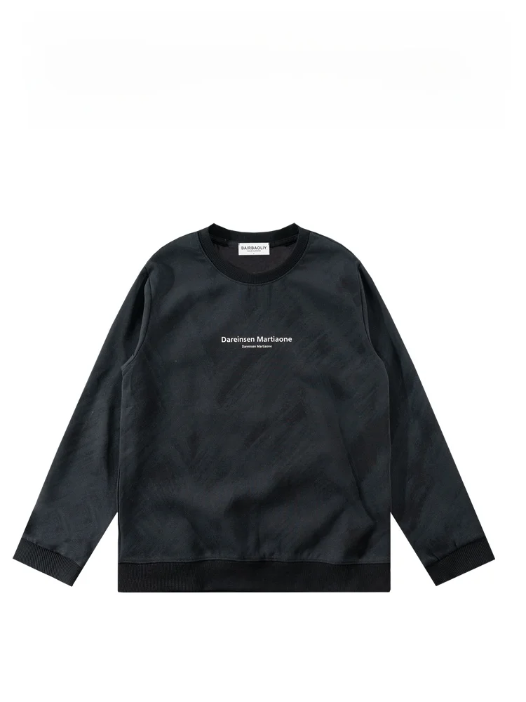 Мужской свитшот BAIRBAOLIY класса люкс с круглым вырезом, плотный, с принтом, повседневный, с длинным рукавом, модный, в городском стиле, уличная одежда
Мужской свитшот BAIRBAOLIY класса люкс с круглым вырезом, плотный, с принтом, повседневный, с длинным рукавом, модный, в городском стиле, уличная одежда