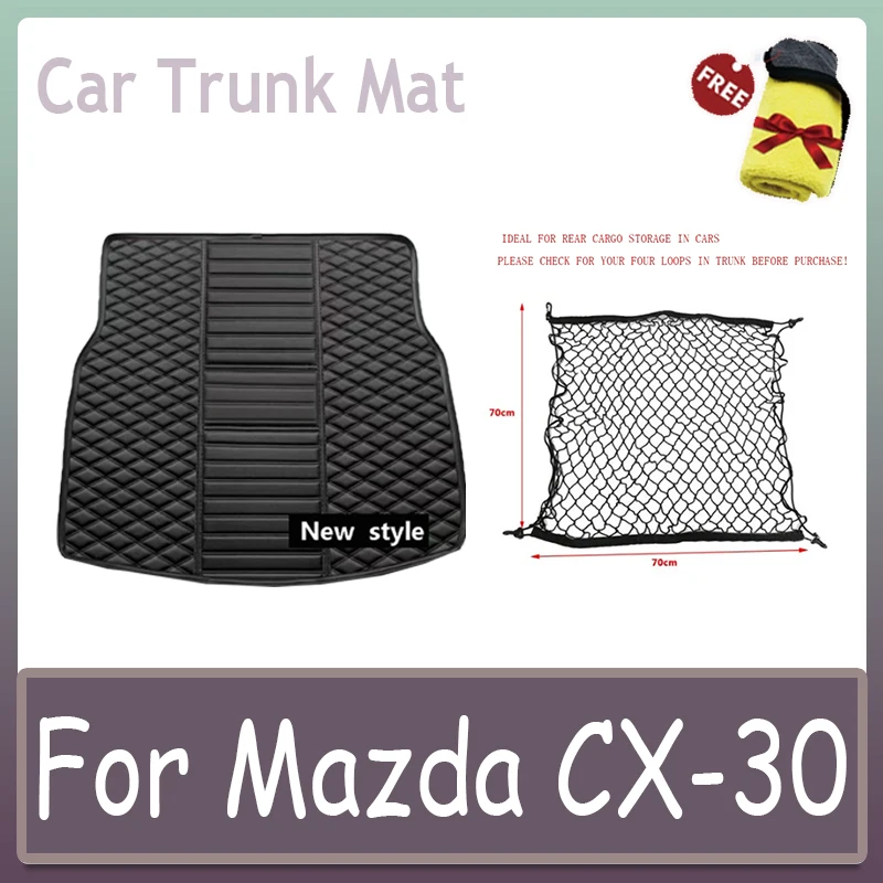 Высококачественный кожаный коврик для багажника автомобиля для Mazda CX-30 2020, пользовательские автомобильные аксессуары, украшение интерьера автомобиля
Высококачественный кожаный коврик для багажника автомобиля для Mazda CX-30 2020, пользовательские автомобильные аксессуары, украшение интерьера автомобиля