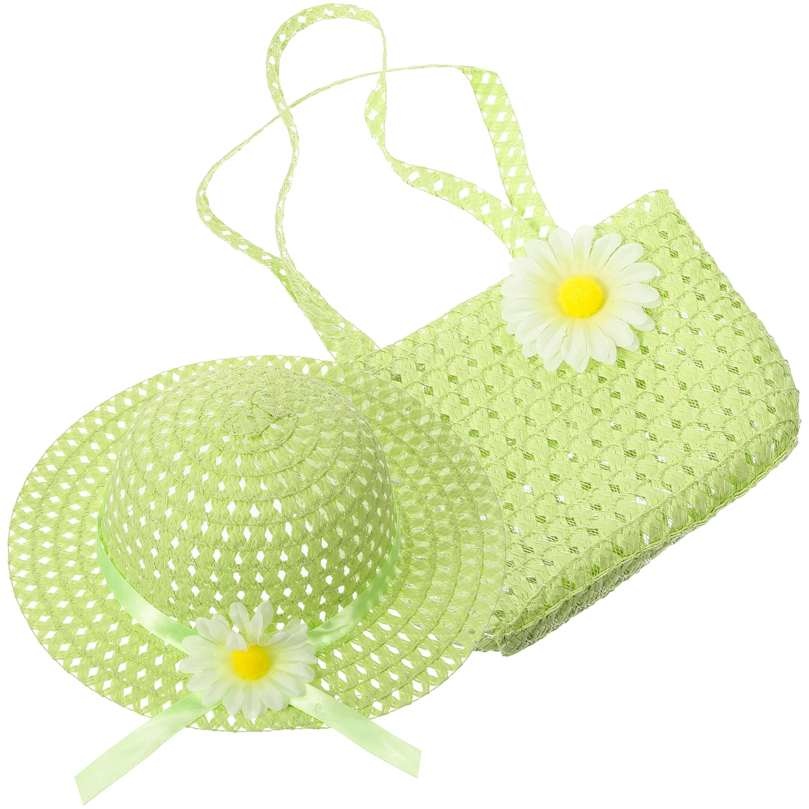 Children Straw Hat Bag Set Green Color Lightweight Portable Beach Vacation Girls Sunshade Hat Straw Bags Summer
Children Straw Hat Bag Set Green Color Lightweight Portable Beach Vacation Girls Sunshade Hat Straw Bags Summer