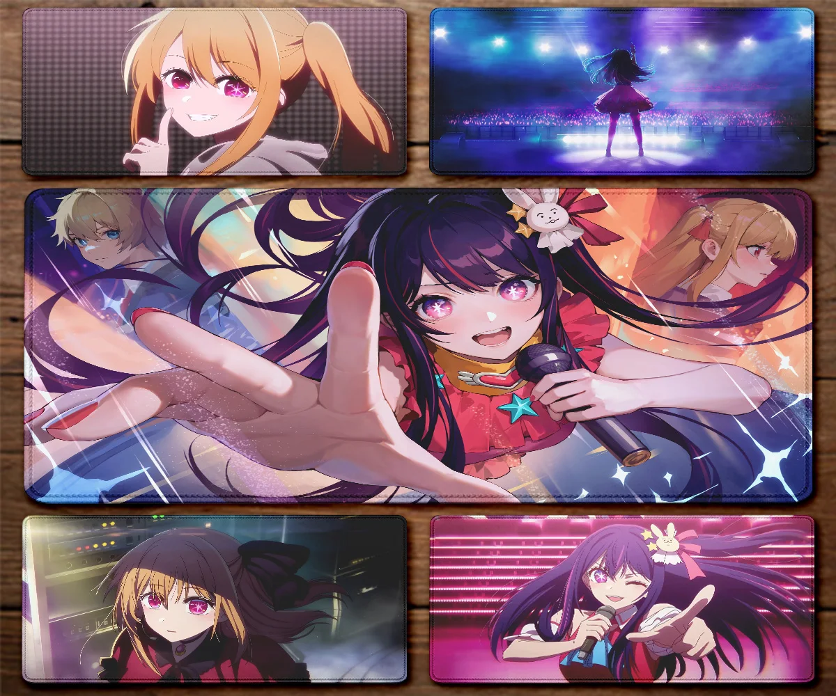 Anime Oshi No Ko Hoshino Ai teclado Rubber Anime Mouse Pad Kawaii Girl Large Desk PadDesk Mat Gamer Mouse Mat Mousepad ForLaptop
Anime Oshi No Ko Hoshino Ai teclado Rubber Anime Mouse Pad Kawaii Girl Large Desk PadDesk Mat Gamer Mouse Mat Mousepad ForLaptop