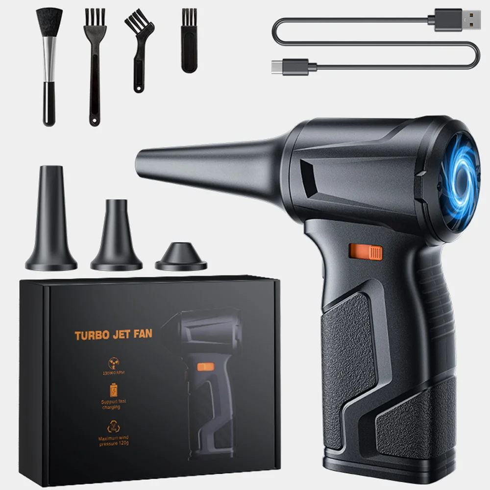 F12 Turbo Jet Fan 990000RPM Мощный воздуходувка Бесщеточный двигатель Турбовентилятор Скорость ветра 65 м/с 8000 мАч Souffleur Air Puissant Tool
F12 Turbo Jet Fan 990000RPM Мощный воздуходувка Бесщеточный двигатель Турбовентилятор Скорость ветра 65 м/с 8000 мАч Souffleur Air Puissant Tool