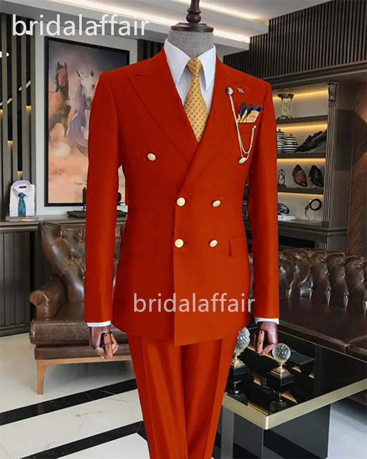 Bridalaffair Men's Suit (Jacket + Pants) 2-piece New Fashion 2023 Clothing Set Peak Lapel Daily Costume Homme
Bridalaffair Men's Suit (Jacket + Pants) 2-piece New Fashion 2023 Clothing Set Peak Lapel Daily Costume Homme