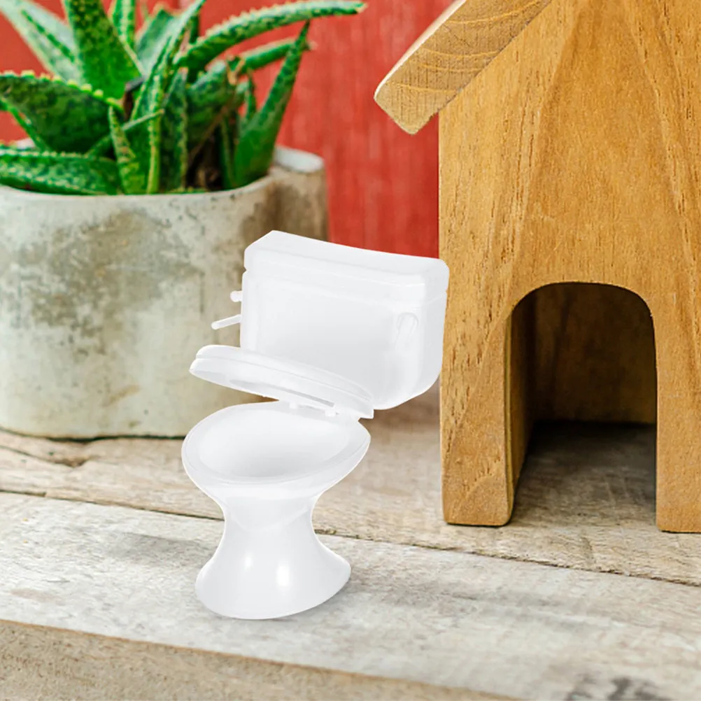 10Pcs Miniature Toilet Seat Furniture Set Realistic Bathroom Scene Accessories for Dollhouse Creative Decoration
10Pcs Miniature Toilet Seat Furniture Set Realistic Bathroom Scene Accessories for Dollhouse Creative Decoration