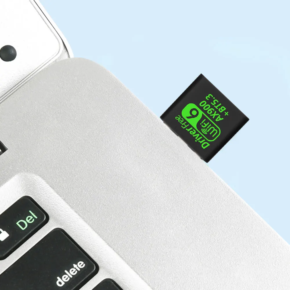 USB WiFi 6 Bluetooth-Compatible 5.3 Adapter 2in1 Dongle 900Mbps Wireless Network Card Mini USB WiFi Dongle for PC/Laptop/Desktop
USB WiFi 6 Bluetooth-Compatible 5.3 Adapter 2in1 Dongle 900Mbps Wireless Network Card Mini USB WiFi Dongle for PC/Laptop/Desktop