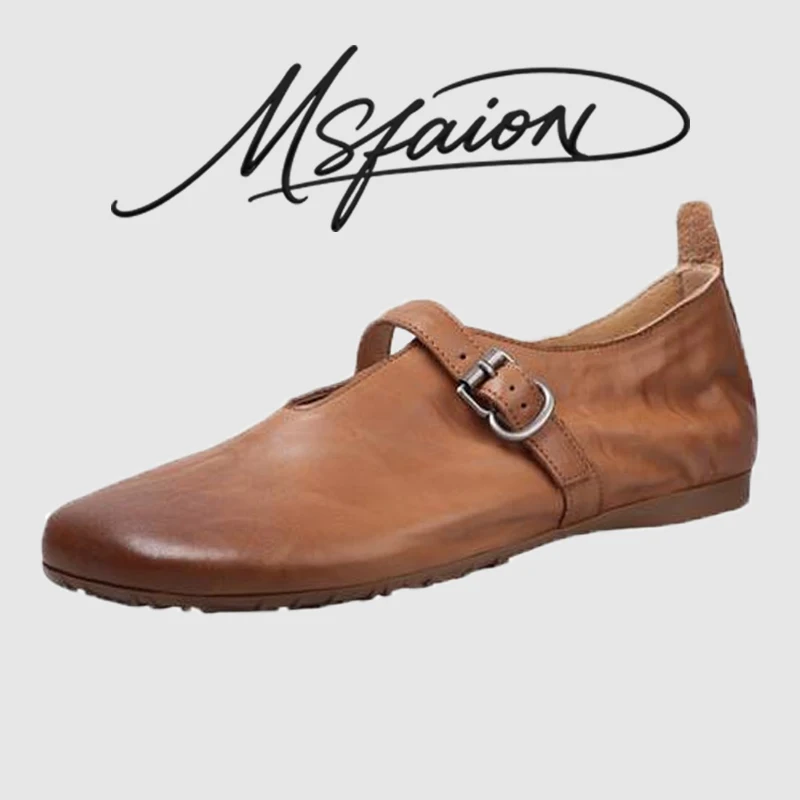 Handmade Vintage Leather Flats Women Retro Hand Grained Shoes Soft Top Layer Cowhide Loafers Low Heel 1CM Comfort Casual Footwea
Handmade Vintage Leather Flats Women Retro Hand Grained Shoes Soft Top Layer Cowhide Loafers Low Heel 1CM Comfort Casual Footwea