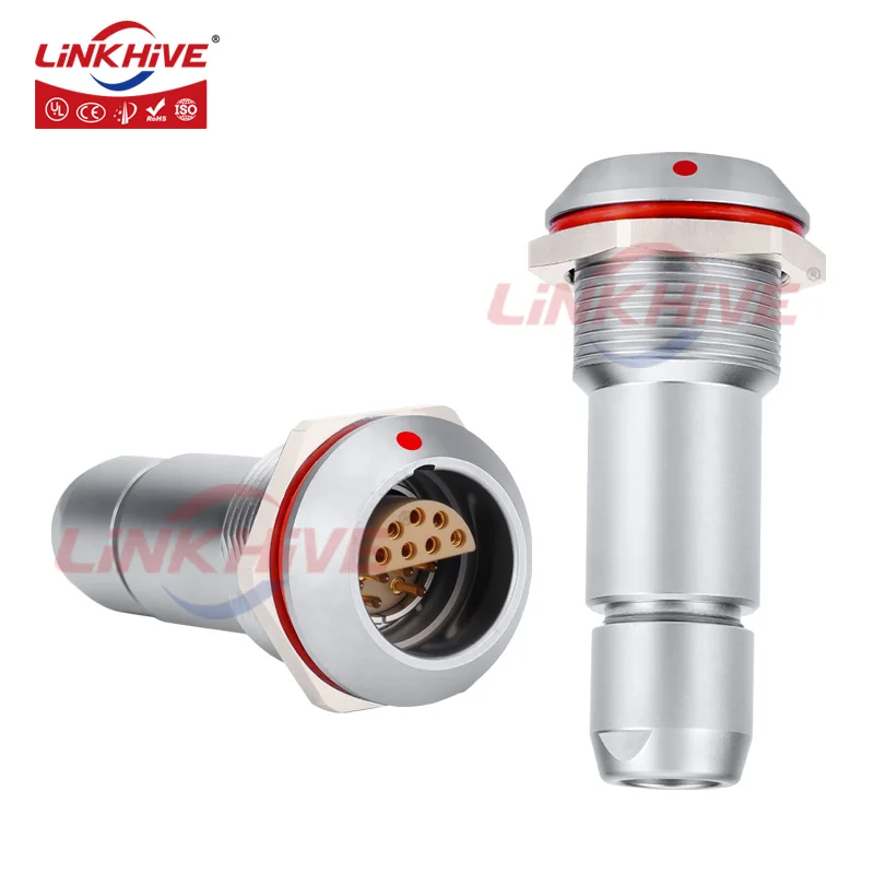 Compatible with LEMO L Series PKG Fixed Socket 3L 2 3 4 5 6 7 8 10 12 13 14 16 18 Pin IP68 EMC Shielding Push Pull Connector
Compatible with LEMO L Series PKG Fixed Socket 3L 2 3 4 5 6 7 8 10 12 13 14 16 18 Pin IP68 EMC Shielding Push Pull Connector