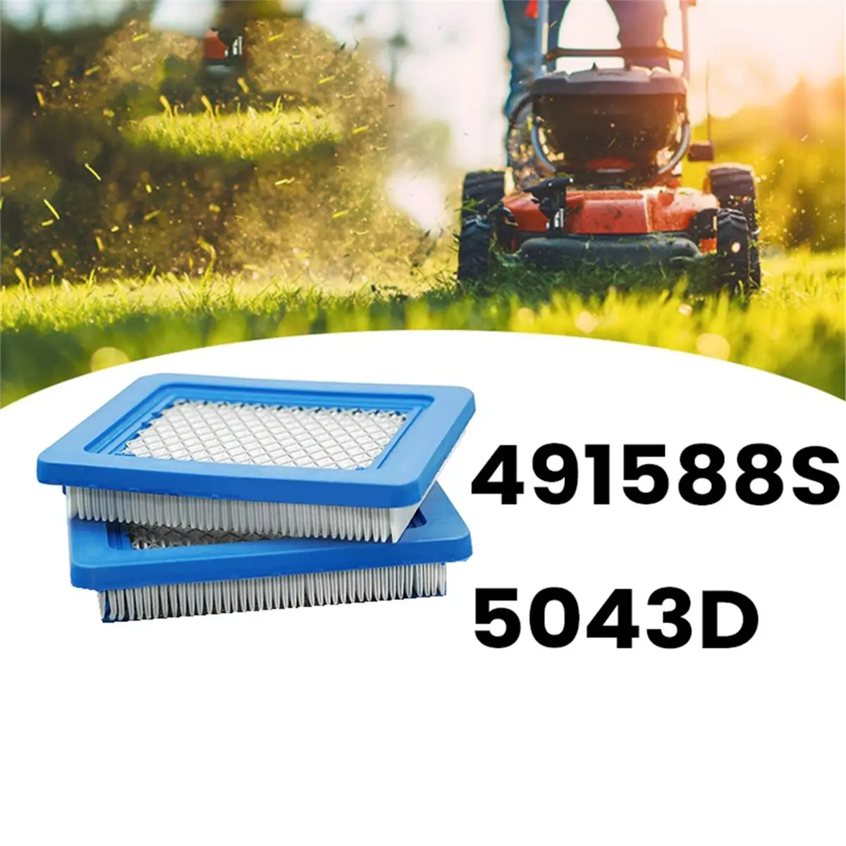 491588s Air Filter, Compatible with 491588, 20332, 3364, Premium Air Filter Plastic
491588s Air Filter, Compatible with 491588, 20332, 3364, Premium Air Filter Plastic