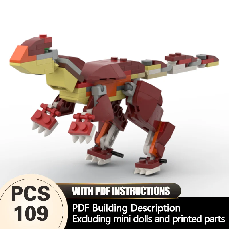 Creators Animal Series Model MOC Building Bricks Fukuiraptor Modular Technology Gifts Holiday Assemble Children Toys Suit
Creators Animal Series Model MOC Building Bricks Fukuiraptor Modular Technology Gifts Holiday Assemble Children Toys Suit