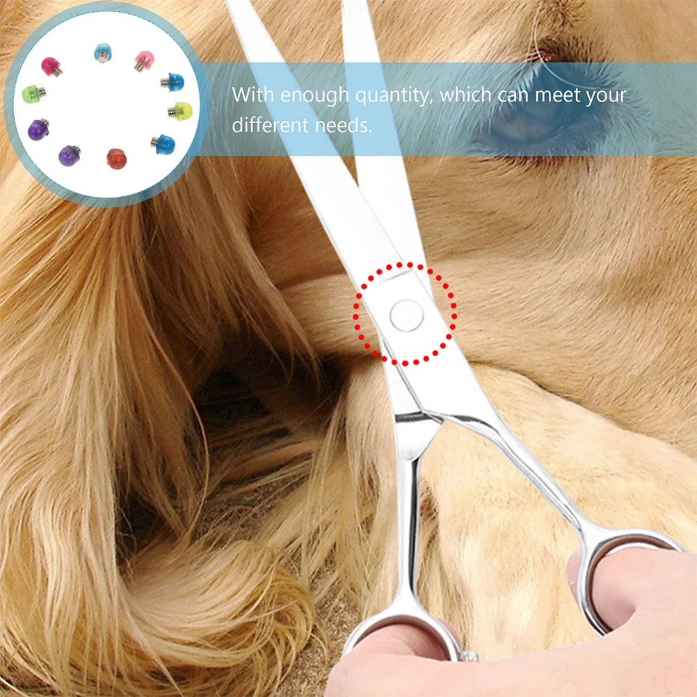 12Pcs Hairdressing Scissors Muffler Fine Workmanship Scissor Silencing Tool Replacement for Pet Grooming Sound Eliminating
12Pcs Hairdressing Scissors Muffler Fine Workmanship Scissor Silencing Tool Replacement for Pet Grooming Sound Eliminating