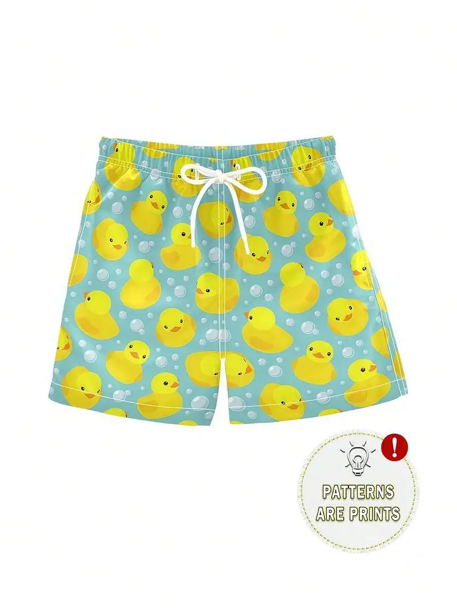 Mens Duck Print Casual Shorts Beach Swim Trunks
Mens Duck Print Casual Shorts Beach Swim Trunks