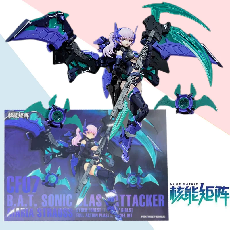 NUKE MATRIX CF07 CYBER FOREST FANTASY GIRLS Crazy Sonic Blast Cyber Forest Batgirl MARIA STRAUSS Assembled Model
NUKE MATRIX CF07 CYBER FOREST FANTASY GIRLS Crazy Sonic Blast Cyber Forest Batgirl MARIA STRAUSS Assembled Model