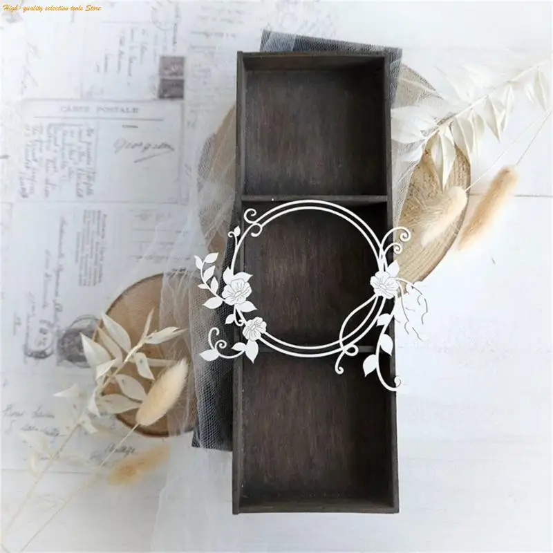 203F Flower Wreath Cutting Dies Carbon Steel Die Cut for Card Making Scrapbooking
203F Flower Wreath Cutting Dies Carbon Steel Die Cut for Card Making Scrapbooking