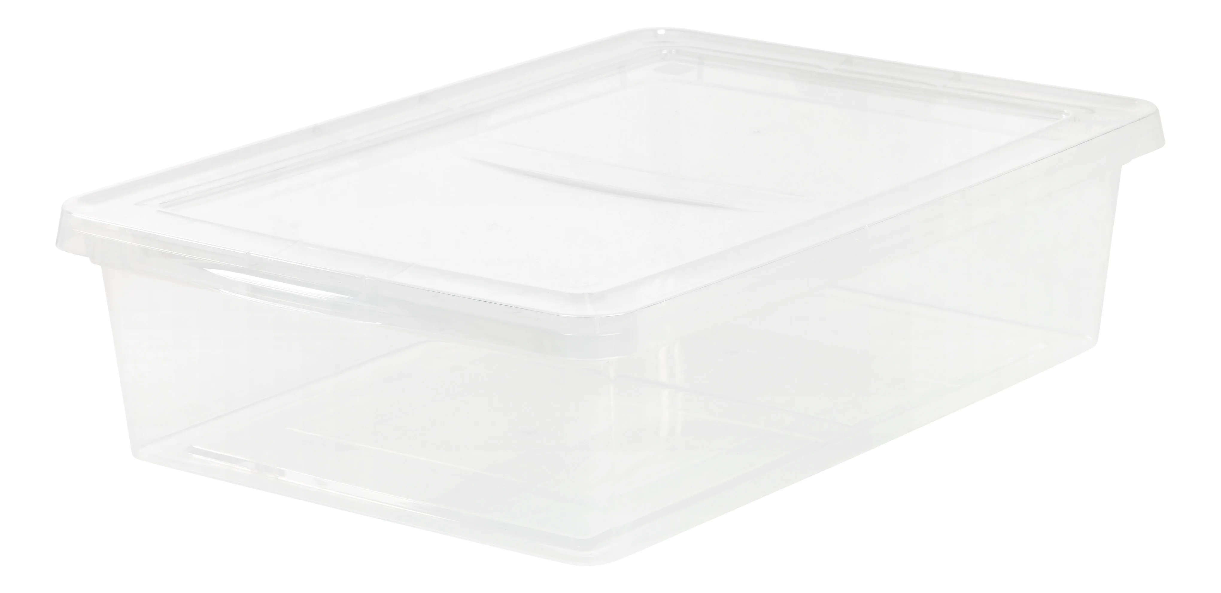 28 Qt Plastic Stackable Storage Container Bin with Latching Lid
28 Qt Plastic Stackable Storage Container Bin with Latching Lid