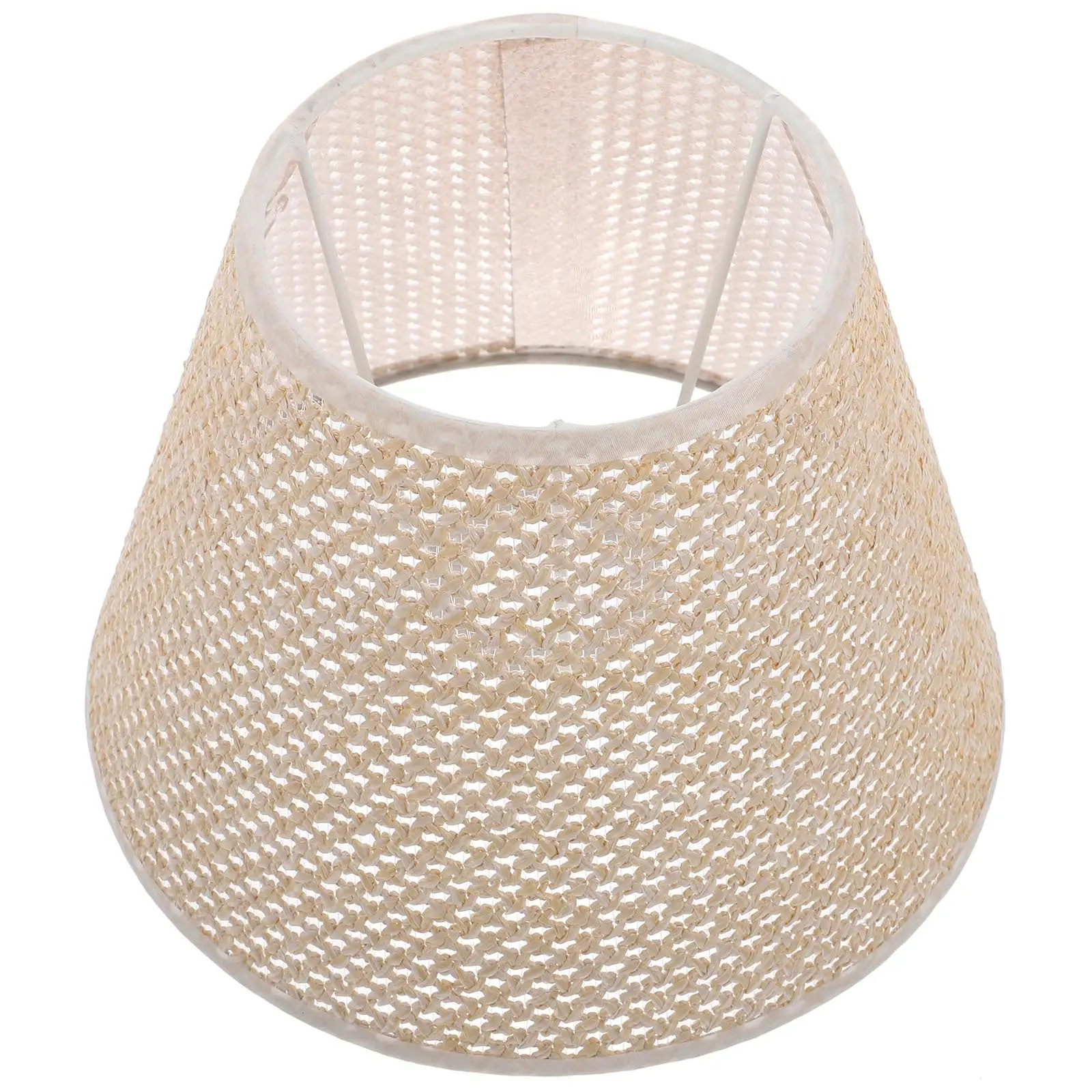 1Pcs Decorative Lampshade Imitation Woven Rattan E27 Fixture Light Diffusing Shade for Living Room Bedroom Desk Lamp Use
1Pcs Decorative Lampshade Imitation Woven Rattan E27 Fixture Light Diffusing Shade for Living Room Bedroom Desk Lamp Use