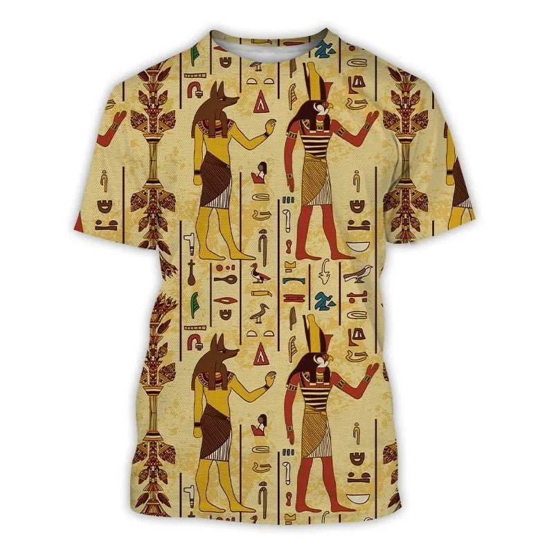 Pharaoh Anubis 3D Printed Plus-size Men's T-shirt Ancient Egyptian God Retro Street Sport Quick Drying Breathable Short Sleeve
Pharaoh Anubis 3D Printed Plus-size Men's T-shirt Ancient Egyptian God Retro Street Sport Quick Drying Breathable Short Sleeve