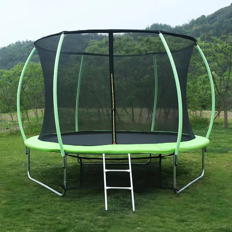 High-Quality Outdoor Round Steel Garden Trampoline - Equipped with Protective Net & Ladder, Suitable for Children & Adults
High-Quality Outdoor Round Steel Garden Trampoline - Equipped with Protective Net & Ladder, Suitable for Children & Adults