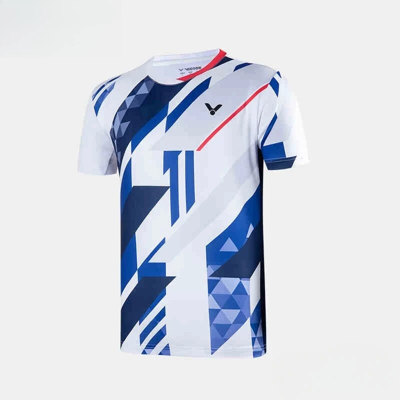 For Victory Badminton Clothing Sports Short-sleeved T-shirt Comfortable Breathable Sweat-absorbent Tops Available for Wholesale
For Victory Badminton Clothing Sports Short-sleeved T-shirt Comfortable Breathable Sweat-absorbent Tops Available for Wholesale