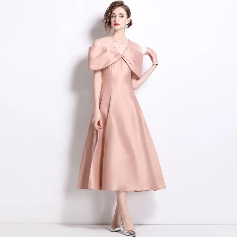 2026 Fashion Party Maxi Dresses Women's Spring Autumn Sleeveless Vest Satin Dresses Slim Sexy Bridesmaid Big-hem A-line Dresses
2026 Fashion Party Maxi Dresses Women's Spring Autumn Sleeveless Vest Satin Dresses Slim Sexy Bridesmaid Big-hem A-line Dresses