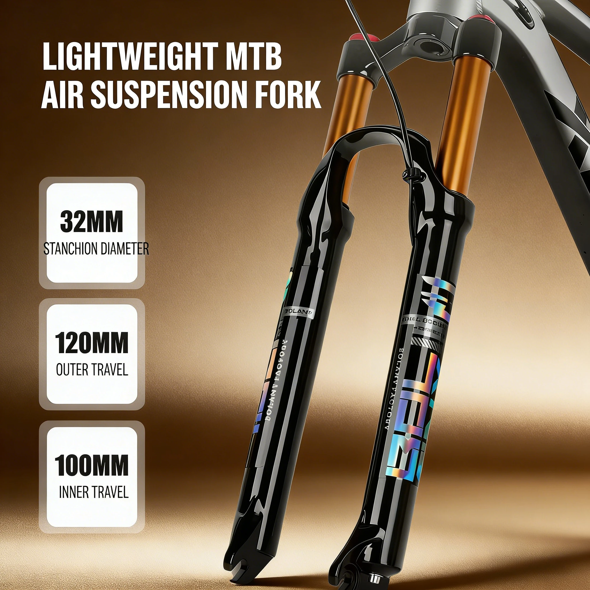 【QUAD LOCK】Mountain Bike Front Fork 27.5/29 Inch Shock-Absorbing Air Pressure Magnesium Alloy MTB Accessory
【QUAD LOCK】Mountain Bike Front Fork 27.5/29 Inch Shock-Absorbing Air Pressure Magnesium Alloy MTB Accessory