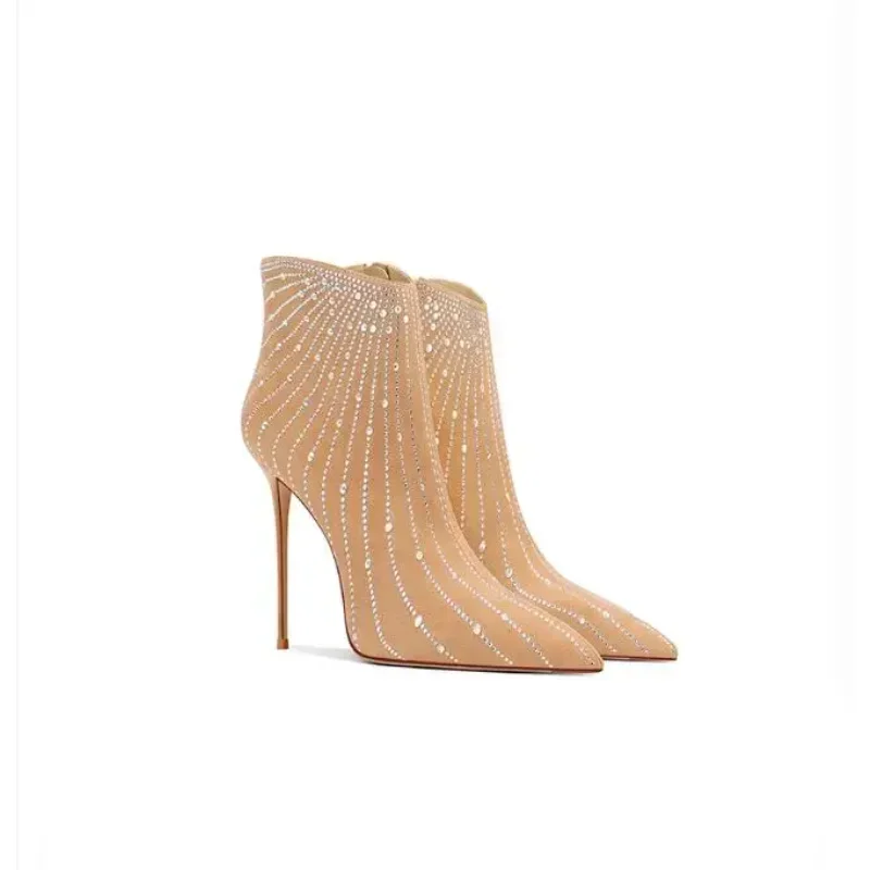 Women's High Heels, Fashionable Street Boots, Nude Color, Banquet Shoes, 2024 Novelty
Women's High Heels, Fashionable Street Boots, Nude Color, Banquet Shoes, 2024 Novelty