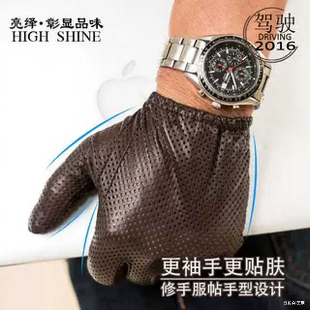 Highshine Men's Soft Breathable Goatskin Leather Gloves Unlined Short for Summer Autumn Driving Tight Fit
Highshine Men's Soft Breathable Goatskin Leather Gloves Unlined Short for Summer Autumn Driving Tight Fit