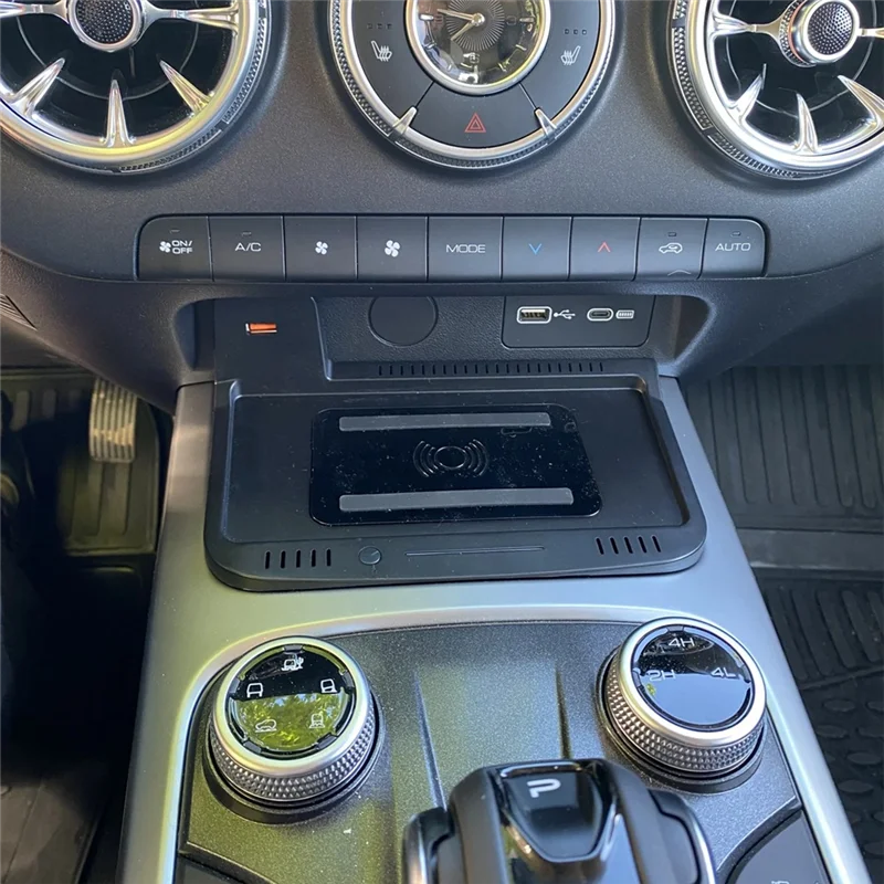 Car Phone Holder Wireless Charger For WEY GWM Tank 300 2021 2022 2023 Accessories 15W Fast Charging Panel Adapter
Car Phone Holder Wireless Charger For WEY GWM Tank 300 2021 2022 2023 Accessories 15W Fast Charging Panel Adapter