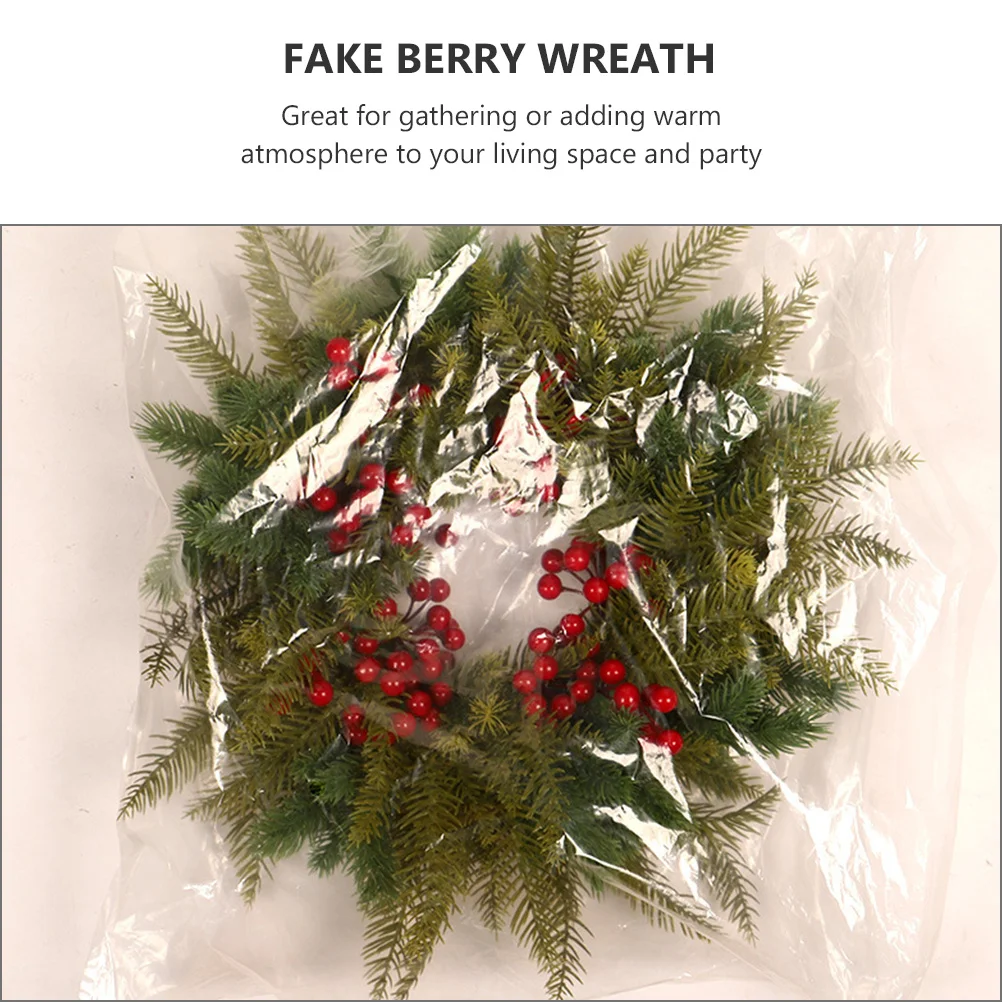 1Pcs Red Berry Garland Simulation Rattan Christmas Door Wreath Artificial Berry Hanging Pendant Holiday Party Decoration
1Pcs Red Berry Garland Simulation Rattan Christmas Door Wreath Artificial Berry Hanging Pendant Holiday Party Decoration