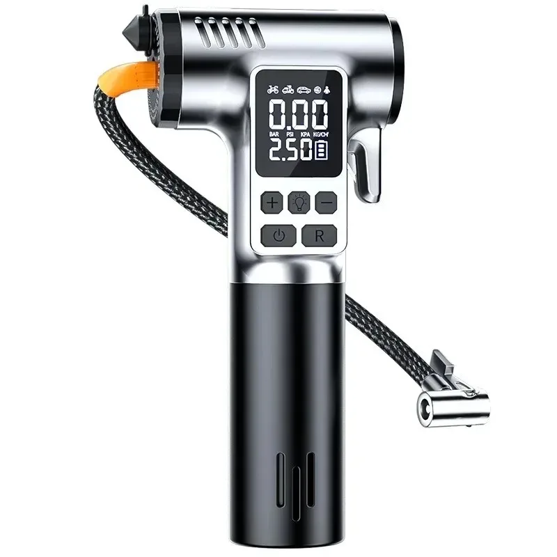 Portable Car Air Pump Electric Tire Inflator Wireless Air Compressor Portable Air Injector for Tyre Bike Motorcycle Ball
Portable Car Air Pump Electric Tire Inflator Wireless Air Compressor Portable Air Injector for Tyre Bike Motorcycle Ball