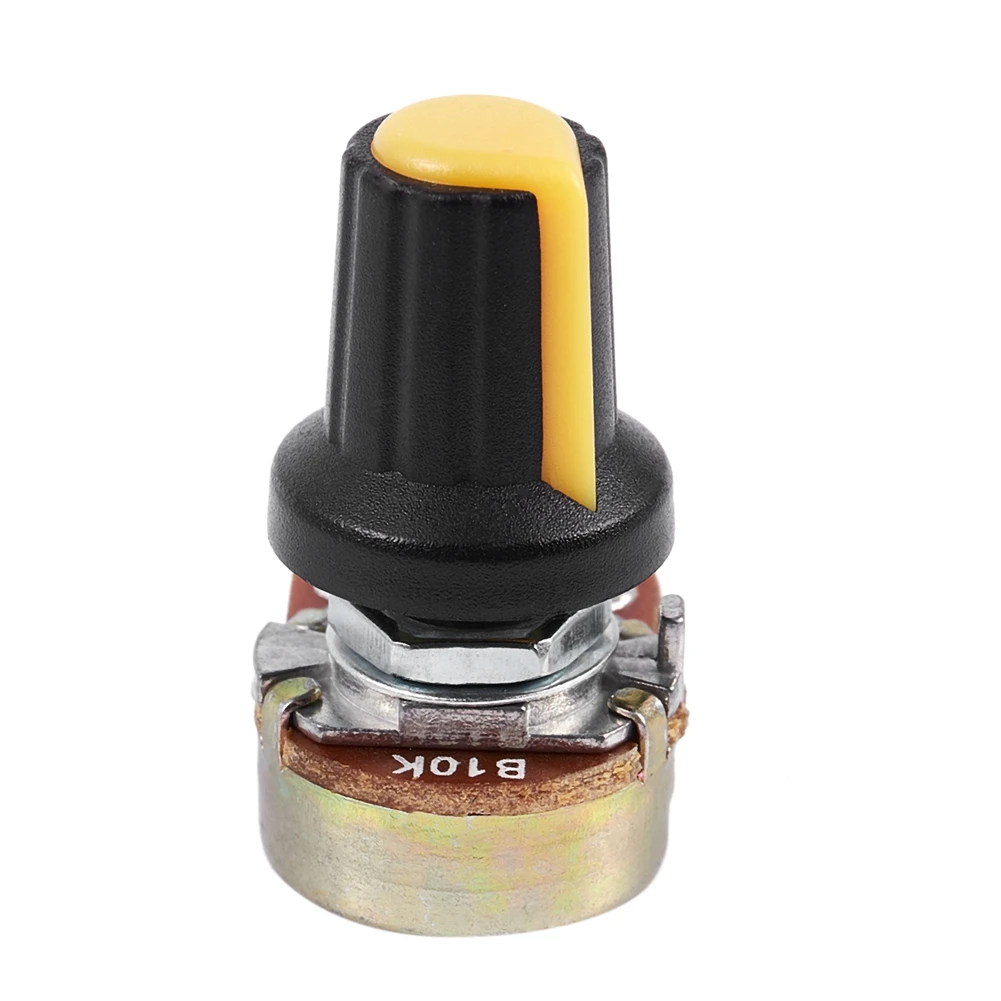 A37T-10Pcs 10K OHM 3 Terminal Linear Taper Rotary Audio B Type Potentiometer
A37T-10Pcs 10K OHM 3 Terminal Linear Taper Rotary Audio B Type Potentiometer