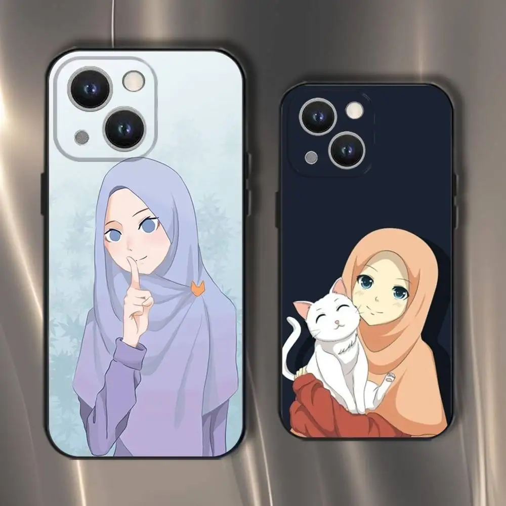 Чехол для телефона с мусульманским арабским хиджабом Gir для iPhone 16,15,14,13,12,11, Pro, XS, Max, XR, Plus, E, SE4, мини-черный мягкий чехол 
Чехол для телефона с мусульманским арабским хиджабом Gir для iPhone 16,15,14,13,12,11, Pro, XS, Max, XR, Plus, E, SE4, мини-черный мягкий чехол