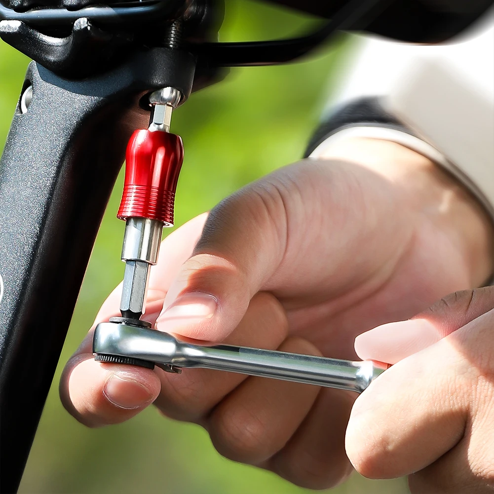 Portable Ratchet Wrench Tool Kit Tire Lever Screwdriver Spanner Set Mountain Bike Road Bike Riding Repair Accessories
Portable Ratchet Wrench Tool Kit Tire Lever Screwdriver Spanner Set Mountain Bike Road Bike Riding Repair Accessories