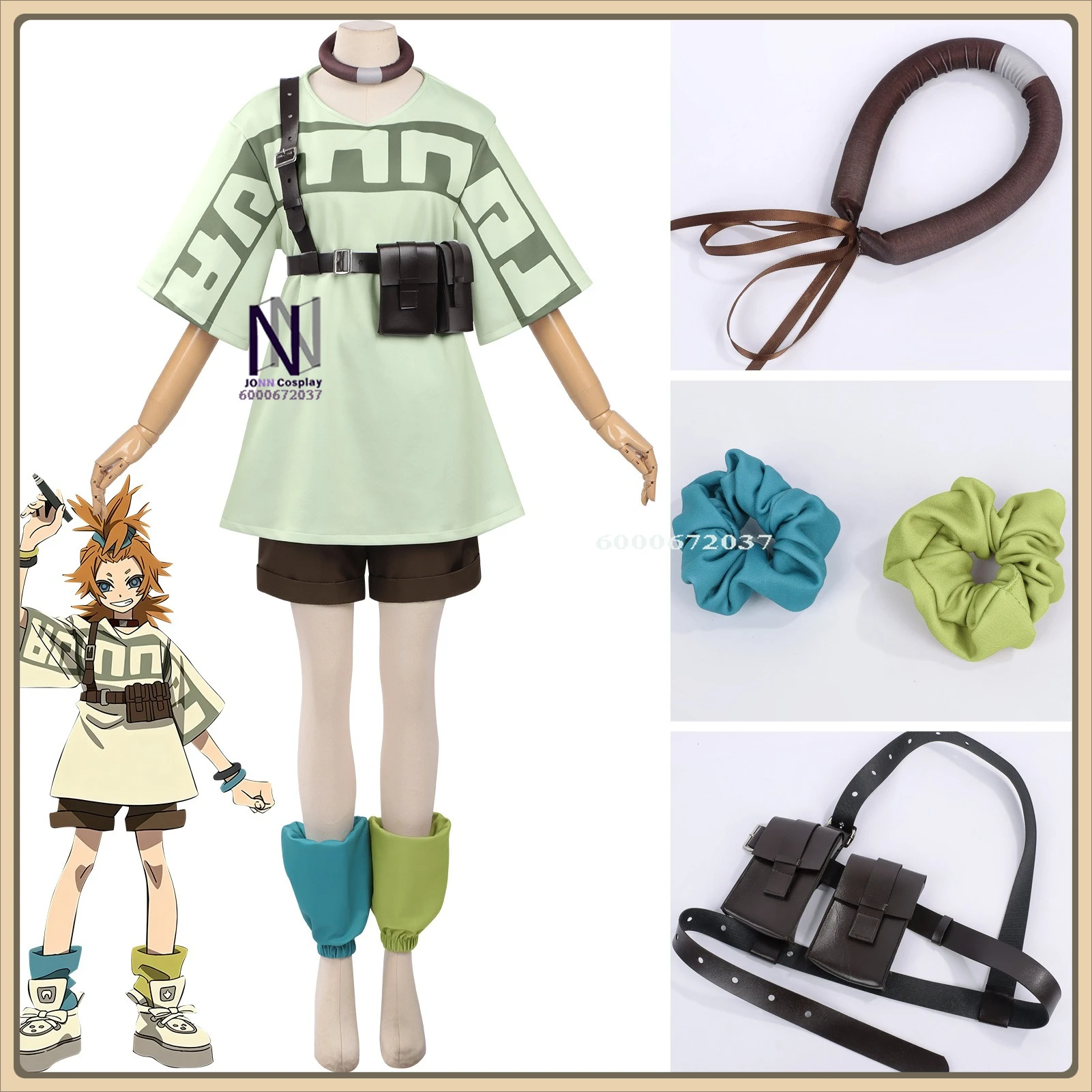 High Quality Full Set Haien Senki Remurin Cosplay Costume - Women's Anime Artist Style Outfit Wig Comic Con Halloween Party Suit
High Quality Full Set Haien Senki Remurin Cosplay Costume - Women's Anime Artist Style Outfit Wig Comic Con Halloween Party Suit