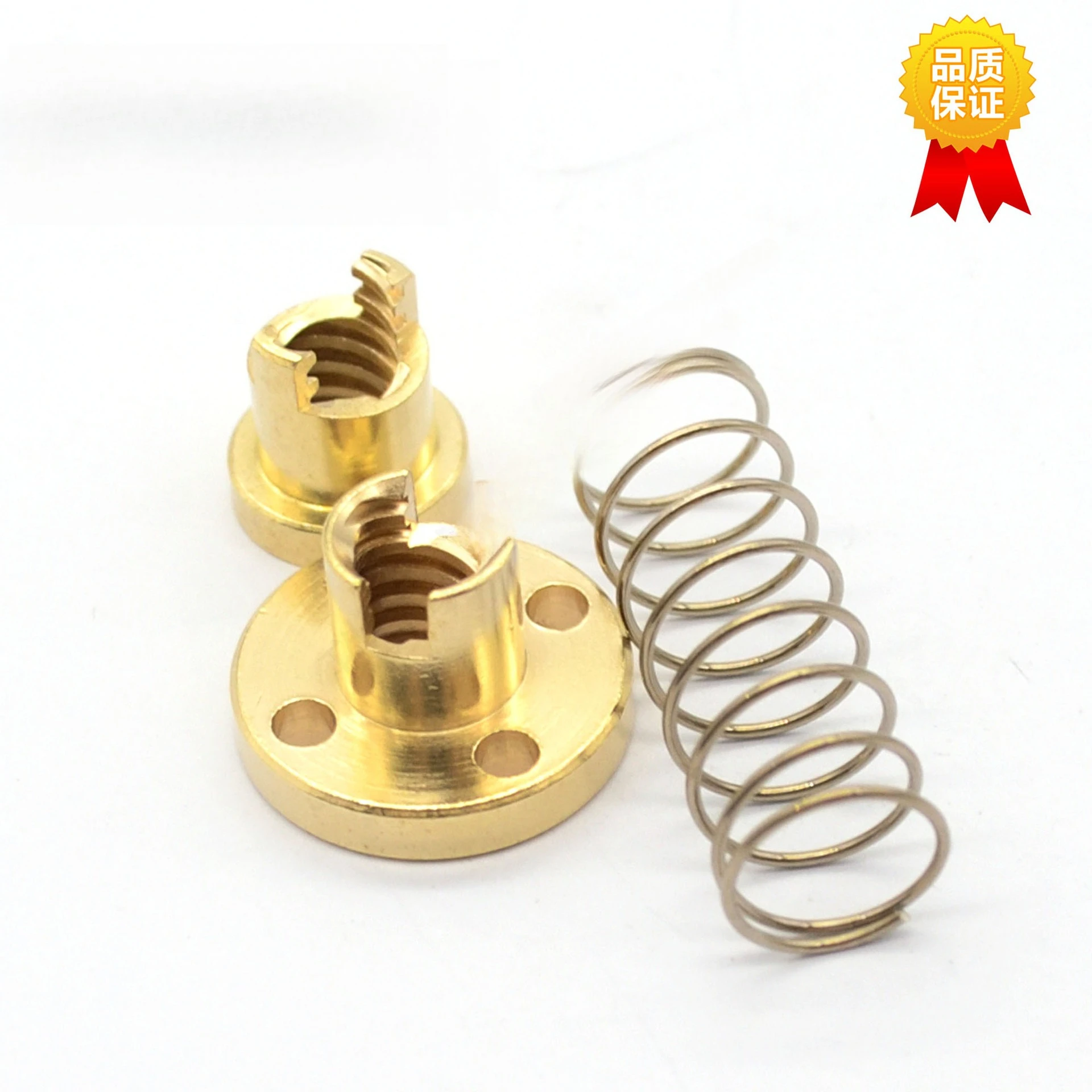 3D printer accessories T8 screw T8 copper nut, clearance elimination copper return nut, trapezoidal stainless steel screw
3D printer accessories T8 screw T8 copper nut, clearance elimination copper return nut, trapezoidal stainless steel screw