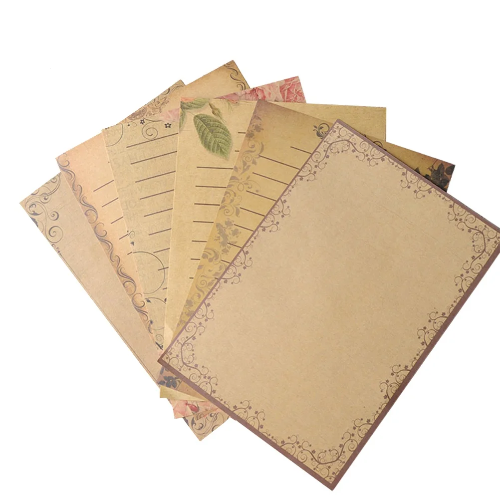 56pcs Lace Writing Vintage Letter Writing Paper Stationery Kraft Paper Set Practical Use Letter Sets Envelope
56pcs Lace Writing Vintage Letter Writing Paper Stationery Kraft Paper Set Practical Use Letter Sets Envelope