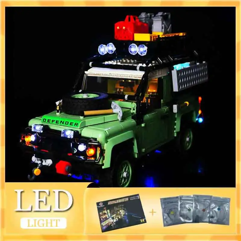 High-Grade DIY LED Lighting Set for Lego Bricks 10317 Defender 90(Only Led Light,Without Blocks Model)
High-Grade DIY LED Lighting Set for Lego Bricks 10317 Defender 90(Only Led Light,Without Blocks Model)