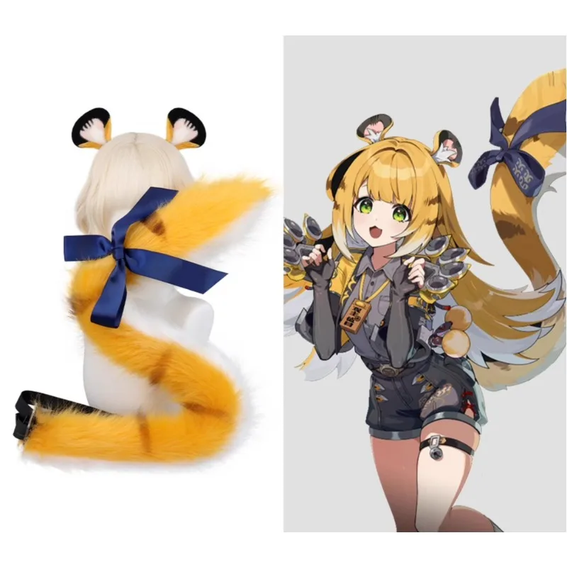 New Game Zenless Zone Zero Ju Fufu Tiger Cosplay Costume Ears Tail Fursuit Anime Furry KC Event for Women Men Roleplay Outfit
New Game Zenless Zone Zero Ju Fufu Tiger Cosplay Costume Ears Tail Fursuit Anime Furry KC Event for Women Men Roleplay Outfit