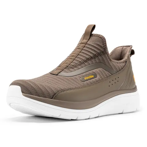 Fitville Geniş Erkek Ayakkabıları Fitness Yürüyüş Ayakkabıları Hafif Nefes Alabilen Açık Hava Günlük Spor Koşu Ayakkabıları Sneaker