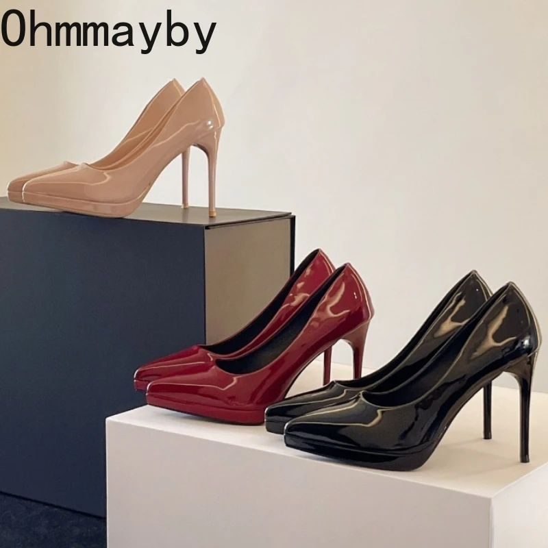 Женские туфли-лодочки из лакированной кожи, элегантные туфли на толстом высоком каблуке для свадьбы и вечеринок, модель Мэри Джейн, новинка весна-осень 2026
Женские туфли-лодочки из лакированной кожи, элегантные туфли на толстом высоком каблуке для свадьбы и вечеринок, модель Мэри Джейн, новинка весна-осень 2026