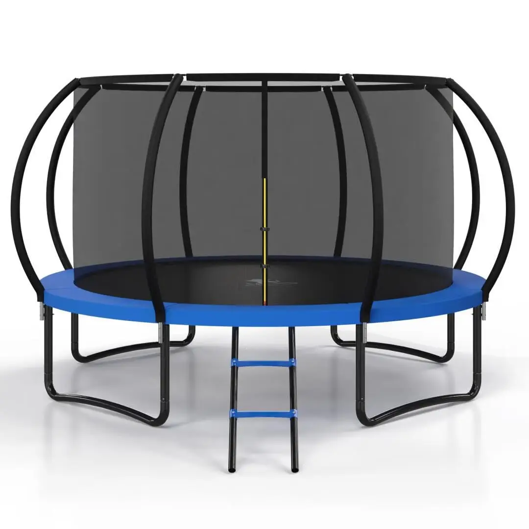 10-16FT Outdoor Trampoline Safety Enclosure Net Thickened Spring Pad Anti-Rust Frame ASTM Kids Adults, Custom
10-16FT Outdoor Trampoline Safety Enclosure Net Thickened Spring Pad Anti-Rust Frame ASTM Kids Adults, Custom
