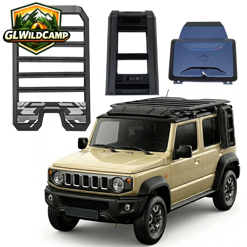 HIGH QUALITY CAR Accessories ROOF RACK ROOF PLATFORM SIDE LADDER Side Box for Suzuki Jimny 4 Door 2019+
HIGH QUALITY CAR Accessories ROOF RACK ROOF PLATFORM SIDE LADDER Side Box for Suzuki Jimny 4 Door 2019+