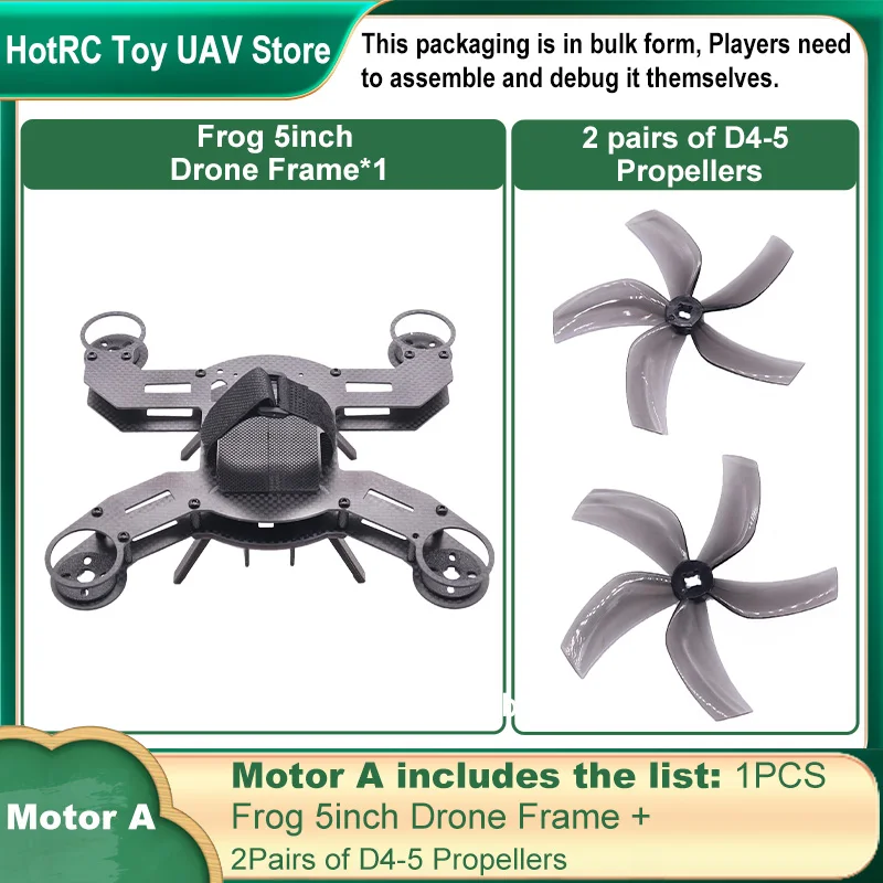 B-CUBE Frog 5inch FPV Drone Frame Kit Carbon Fiber Racing Drone Quadcopter Freestyle INAV Beatflight F722 M10 GPS Flight Control
B-CUBE Frog 5inch FPV Drone Frame Kit Carbon Fiber Racing Drone Quadcopter Freestyle INAV Beatflight F722 M10 GPS Flight Control