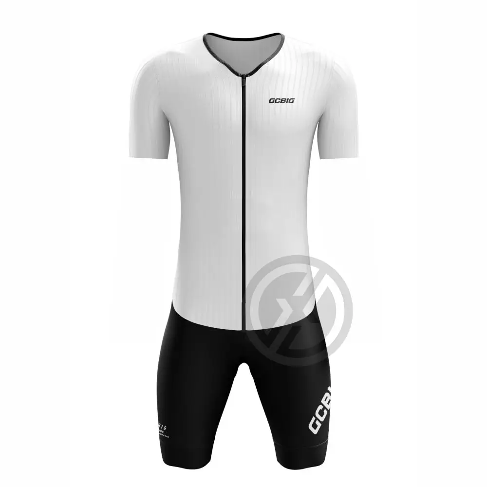 GG Pure Colour Sleeve Aero Triathlon Suit for Men Road Bodysuit MTB Jumpsuit One Piece Bicycle Sets Custom Pad High Quality
GG Pure Colour Sleeve Aero Triathlon Suit for Men Road Bodysuit MTB Jumpsuit One Piece Bicycle Sets Custom Pad High Quality