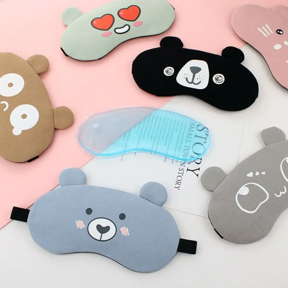Cartoon Ice Pack Eye Mask Hot-Cold Compress with Gel Cooling Sleeping Eyepatch Breathable Comfort Shading Eye Mask Rest Relax
Cartoon Ice Pack Eye Mask Hot-Cold Compress with Gel Cooling Sleeping Eyepatch Breathable Comfort Shading Eye Mask Rest Relax