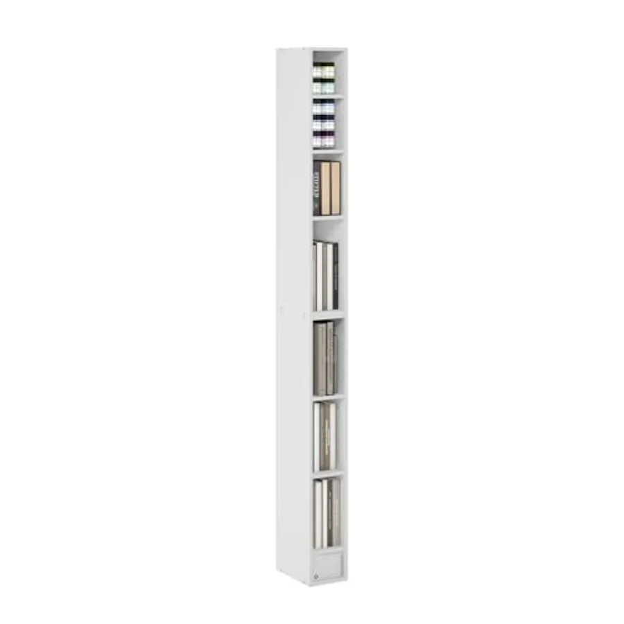 Fulda Book Shelf 8-Tier Bookshelf Bookcase with Space Saving Storage Shelf 9.2 x 5.9 x 70.9 for Living Room Bedroom Home Office
Fulda Book Shelf 8-Tier Bookshelf Bookcase with Space Saving Storage Shelf 9.2 x 5.9 x 70.9 for Living Room Bedroom Home Office