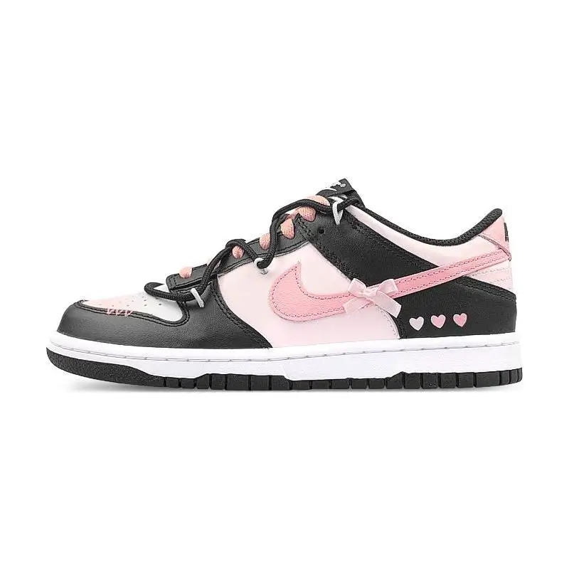 [Негабаритные женские туфли для скейтборда Nike Dunk на заказ, черные, розовые, черные, розовые
[Негабаритные женские туфли для скейтборда Nike Dunk на заказ, черные, розовые, черные, розовые