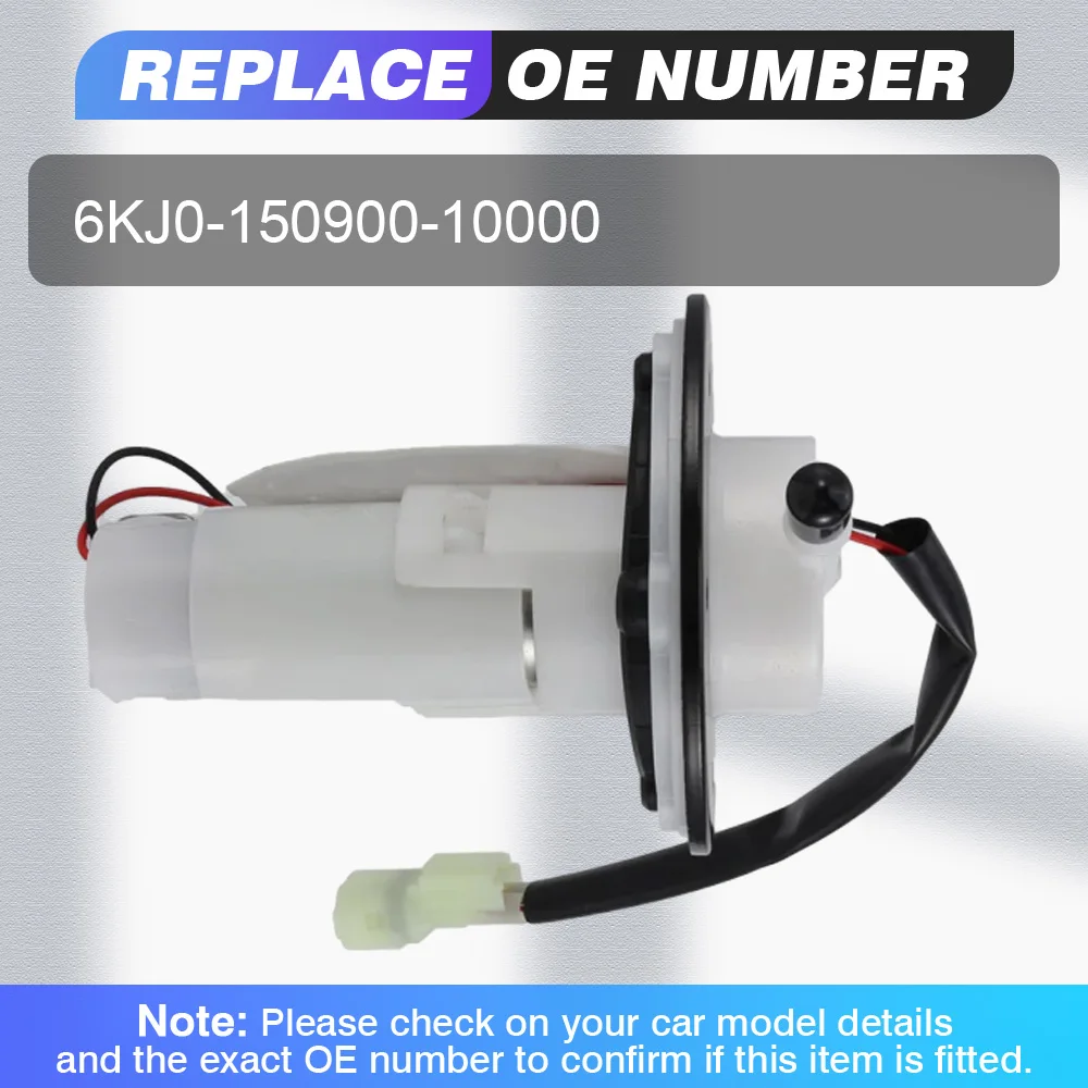 6KJ0-150900-10000 Fuel Pump Assembly 2 Pin Connector For CFMOTO CF 150NK 250NK 400NK 650MT I 650-7 Replacement Car Accessories
6KJ0-150900-10000 Fuel Pump Assembly 2 Pin Connector For CFMOTO CF 150NK 250NK 400NK 650MT I 650-7 Replacement Car Accessories