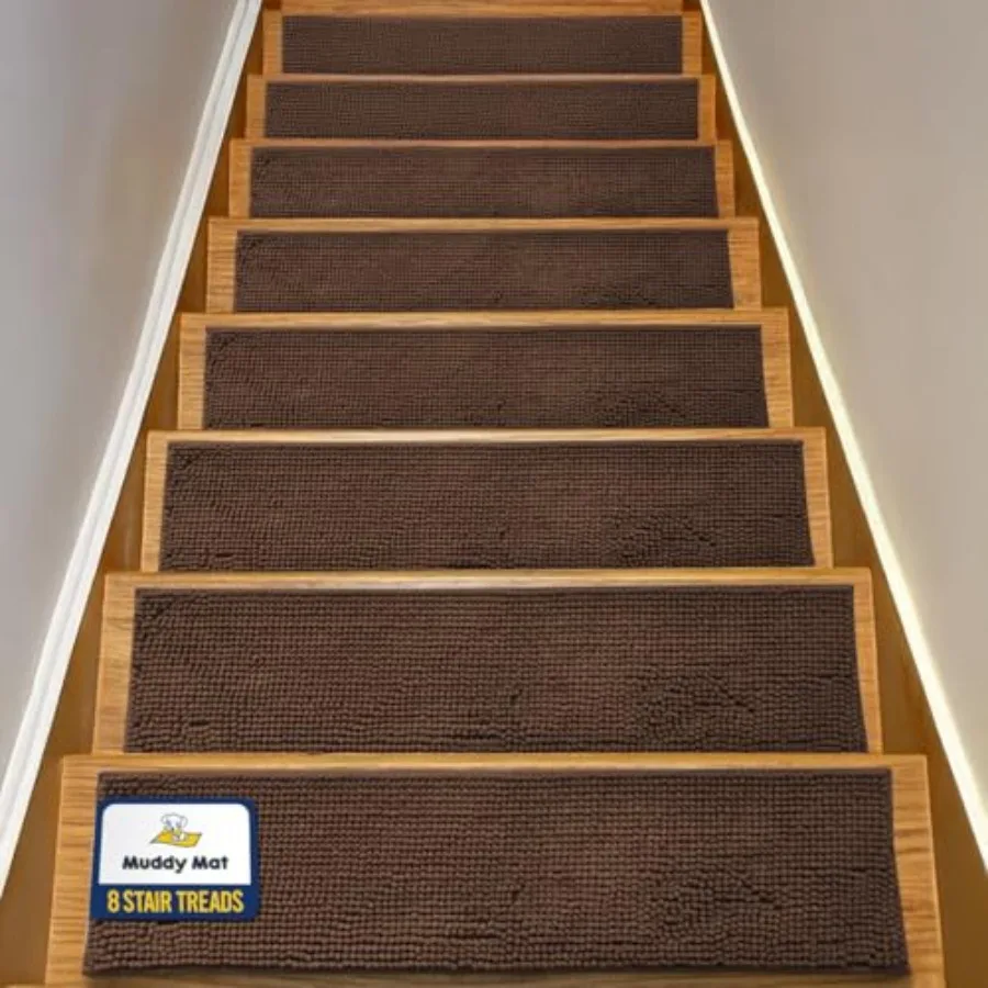 ® Pack of - Soft Chenille Stair Treads Non-Slip Reusable, Super Absorbent Stair Treads for Wooden Steps, Tile and Marble Floor,
® Pack of - Soft Chenille Stair Treads Non-Slip Reusable, Super Absorbent Stair Treads for Wooden Steps, Tile and Marble Floor,