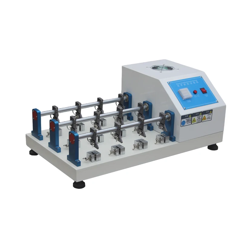 Leather bending test machine Animal skin fabric Leather bending test Bending resistance test equipment
Leather bending test machine Animal skin fabric Leather bending test Bending resistance test equipment