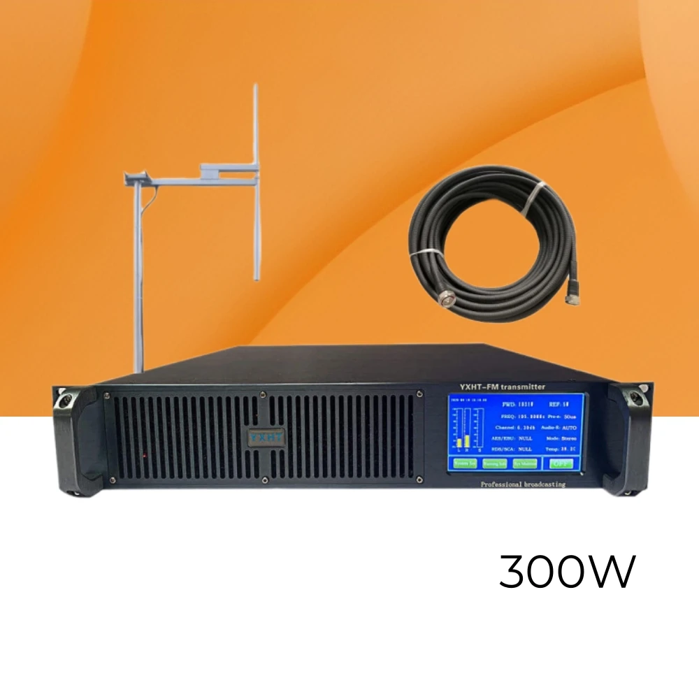 YXHT-2 300W FM Transmitter Kit – All-in-One Campus & Church Kit for Radio Station Broadcasting
YXHT-2 300W FM Transmitter Kit – All-in-One Campus & Church Kit for Radio Station Broadcasting