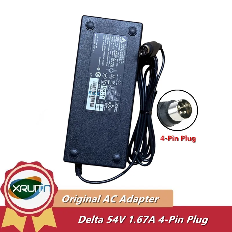 Для CISCO RV260P SG350-10P SG250-10P SF352 H3C WX2510H-PWR Блок питания Delta ADP-90CR B ADP-90DR B Адаптер переменного тока 54 В 1,67 А 90 Вт 
Для CISCO RV260P SG350-10P SG250-10P SF352 H3C WX2510H-PWR Блок питания Delta ADP-90CR B ADP-90DR B Адаптер переменного тока 54 В 1,67 А 90 Вт